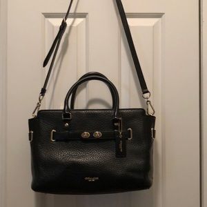 Coach Swagger Black Bag